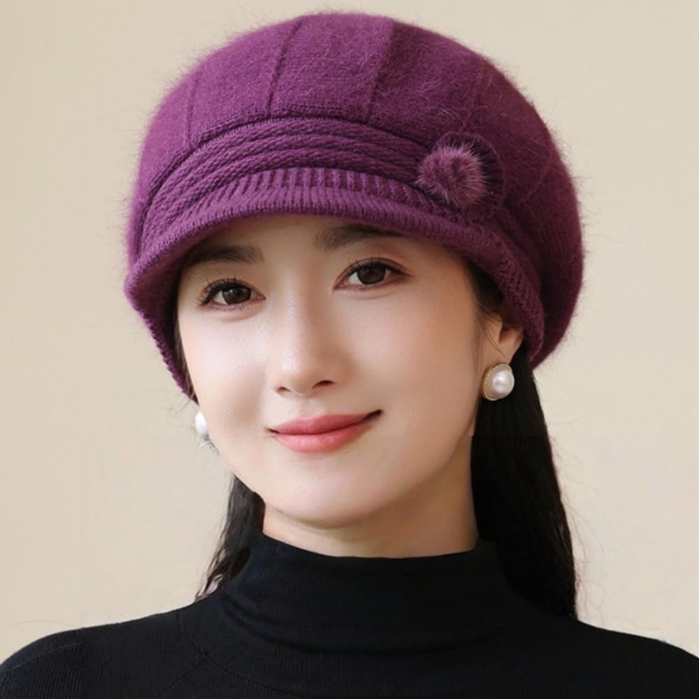 Новий Стиль Жіноча Мода Зимова Тепла Шапка Жіночі Денді Капелюхи Для Жінок Повсякденна В язана Шапка Суміш Кролячого Хутра темно-фіолетовий колір
Новий Стиль Жіноча Мода Зимова Тепла Шапка Жіночі Денді Капелюхи Для Жінок Повсякденна В язана Шапка Суміш Кролячого Хутра темно-фіолетовий колір