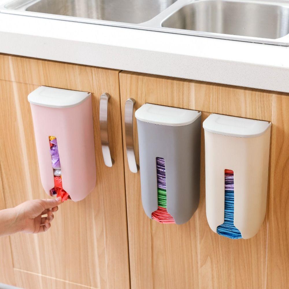 Wall-Mounted Plastic Bag Storage Bag Plastic Trash Bag Saver Creative Garbage Bag Holder Kitchen сірий
Wall-Mounted Plastic Bag Storage Bag Plastic Trash Bag Saver Creative Garbage Bag Holder Kitchen сірий