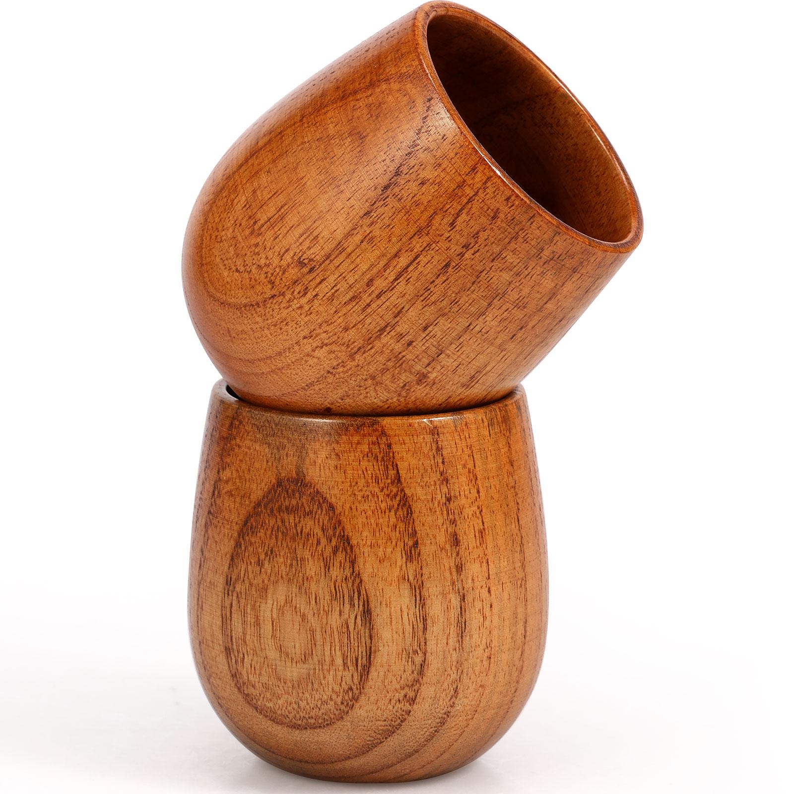 2/6 Pcs Wooden Whiskey Cup Set Handmade Large-mouthed Wine Glass Unique Cocktail Drinking Glasses for Home Party Bar Accessories
2/6 Pcs Wooden Whiskey Cup Set Handmade Large-mouthed Wine Glass Unique Cocktail Drinking Glasses for Home Party Bar Accessories