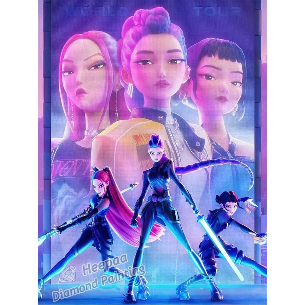 Kpop Мисливці на Демонів Фільм 5d Алмазна Мозаїка Фантазійний Саджа Демон Хлопчики Аніме Румі та Джину Зроби Сам Вишивка Хрестиком Фото Мозаїка Декор Round 40x50cm
Kpop Мисливці на Демонів Фільм 5d Алмазна Мозаїка Фантазійний Саджа Демон Хлопчики Аніме Румі та Джину Зроби Сам Вишивка Хрестиком Фото Мозаїка Декор Round 40x50cm