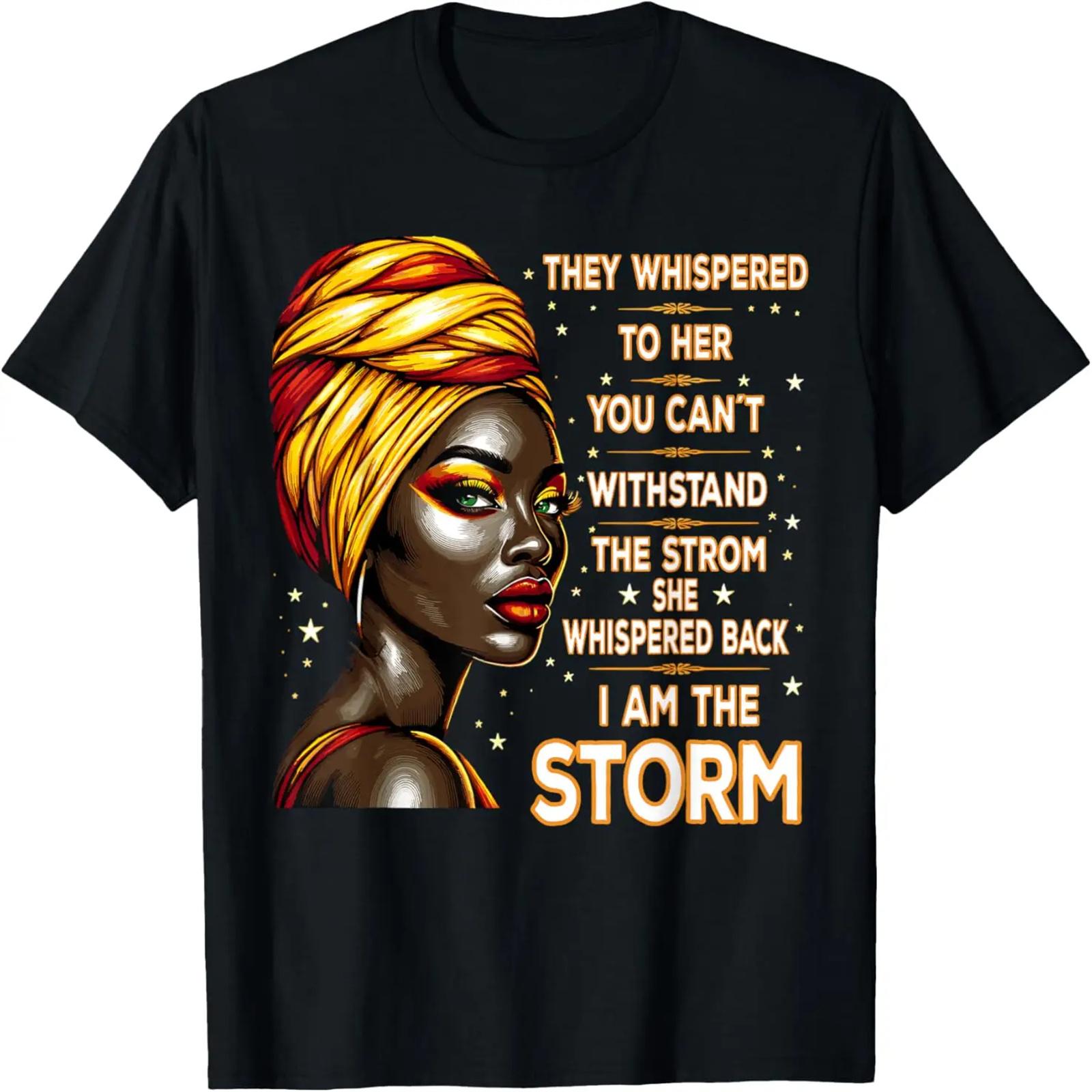 I Am The Storm Afro Women African T-Shirt XXXXXL чорний
I Am The Storm Afro Women African T-Shirt XXXXXL чорний