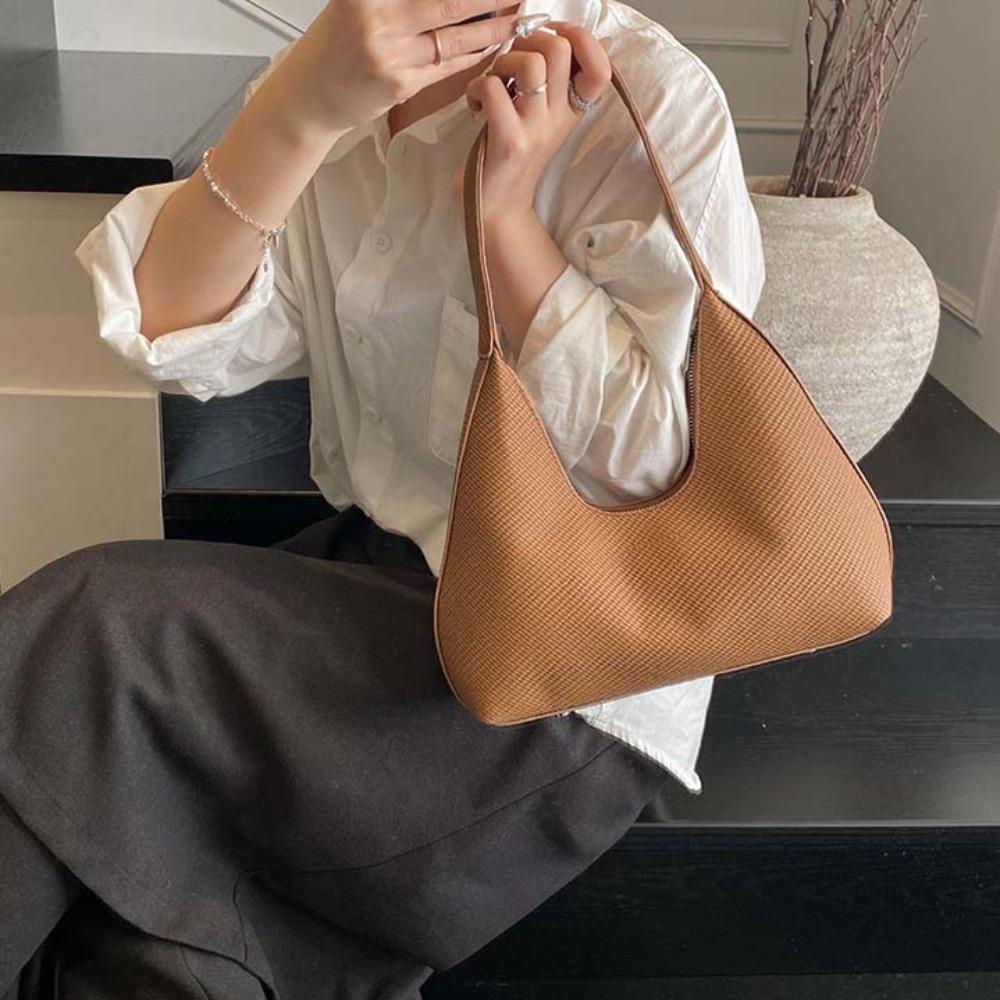 Large Capacity PU Hobo Bag Solid Color Texture Handbag Storage Bag French Underarm Bag Daily синій
Large Capacity PU Hobo Bag Solid Color Texture Handbag Storage Bag French Underarm Bag Daily синій