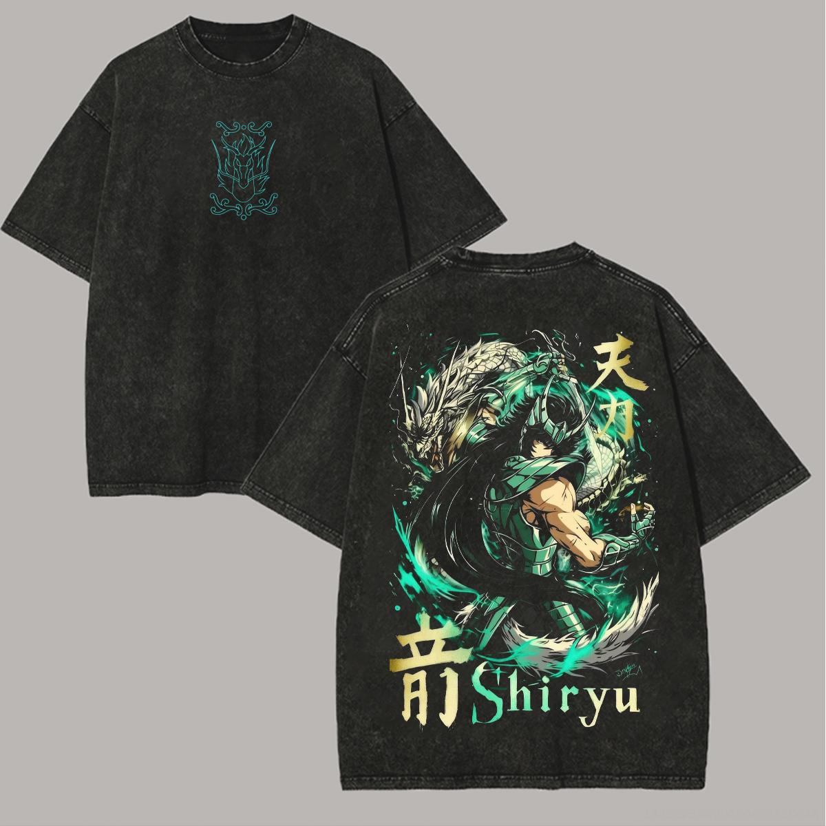 Saint Seiya Dragon Shiryū Anime Lover Washed T-shirt Year round clothing high quality personality Clothes Plus Size Unisex New Model Couples tee XXXL
Saint Seiya Dragon Shiryū Anime Lover Washed T-shirt Year round clothing high quality personality Clothes Plus Size Unisex New Model Couples tee XXXL