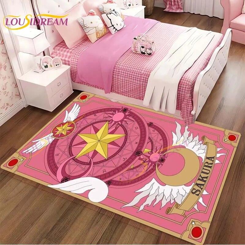 3D Волшебный ковер принцессы Сакуры Cardcaptor Сакура волшебный ковер для гостиной, спальни, большой ковер, ковер для детской комнаты, декор 40cm x 60cm
3D Волшебный ковер принцессы Сакуры Cardcaptor Сакура волшебный ковер для гостиной, спальни, большой ковер, ковер для детской комнаты, декор 40cm x 60cm