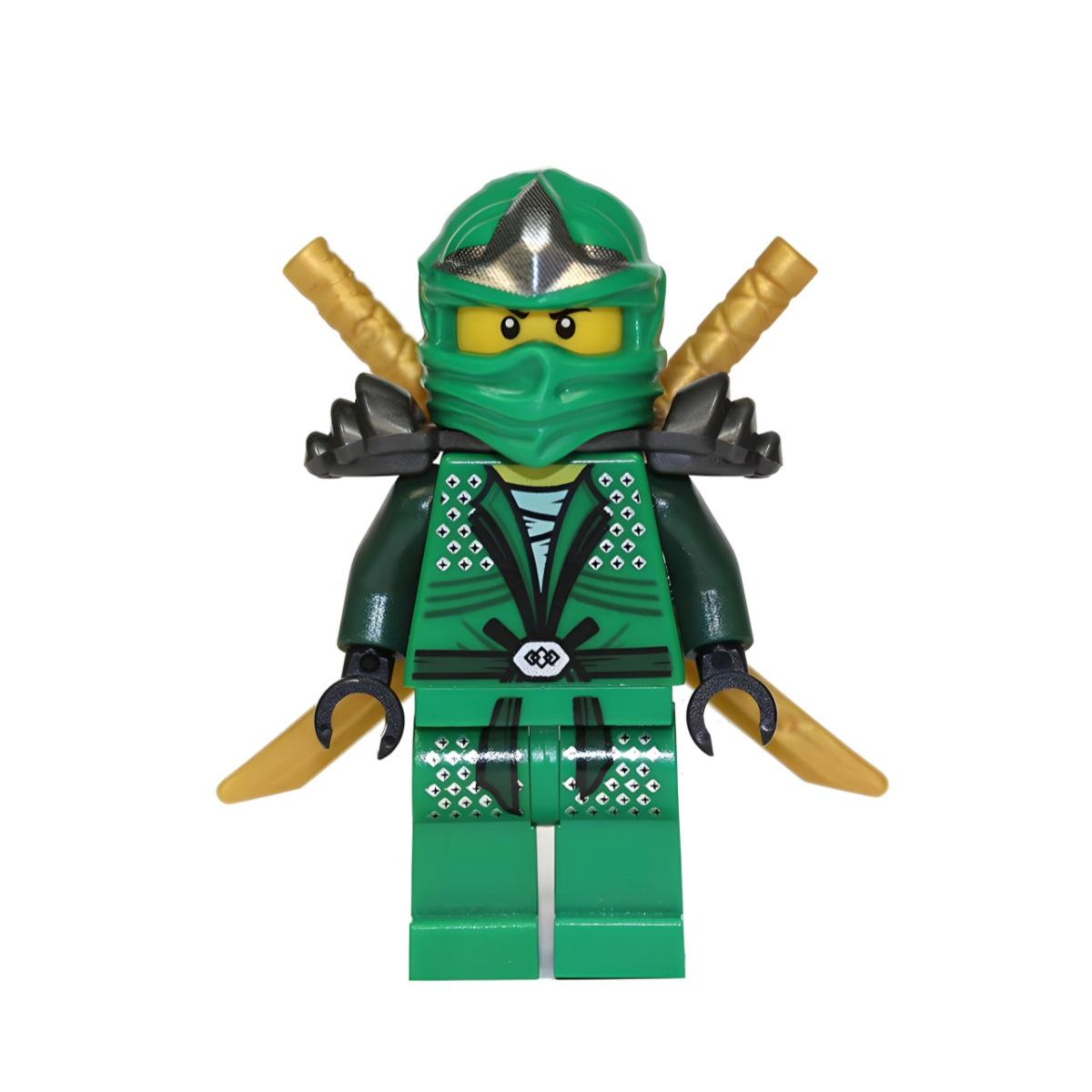 Lloyd Green Ninja ZX Building Blocks Compatible with Lego - Phantom Minifigure & Weapon Assembly Set
Lloyd Green Ninja ZX Building Blocks Compatible with Lego - Phantom Minifigure & Weapon Assembly Set