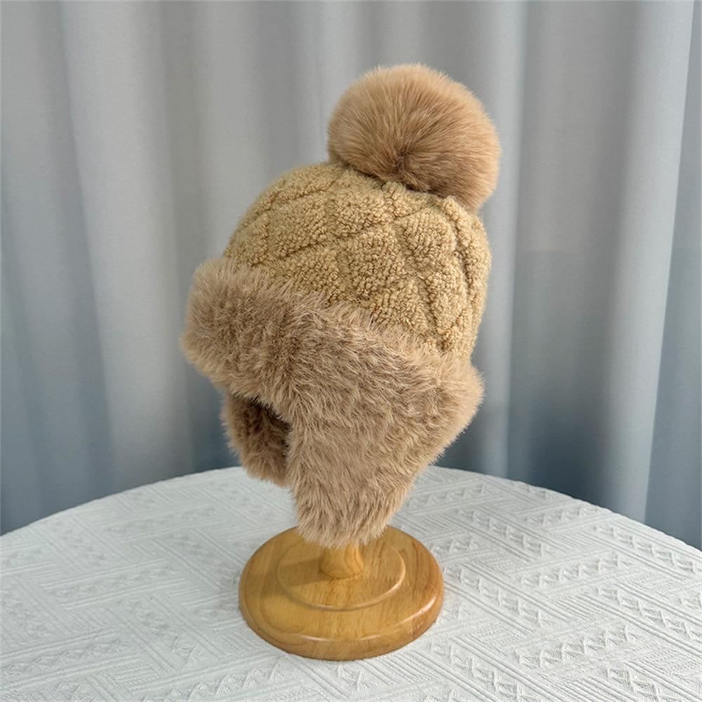 Fluffy Plush Hat Windproof Coldproof Beanies Caps Casual Lei Feng Hat for Outdoor хакі
Fluffy Plush Hat Windproof Coldproof Beanies Caps Casual Lei Feng Hat for Outdoor хакі