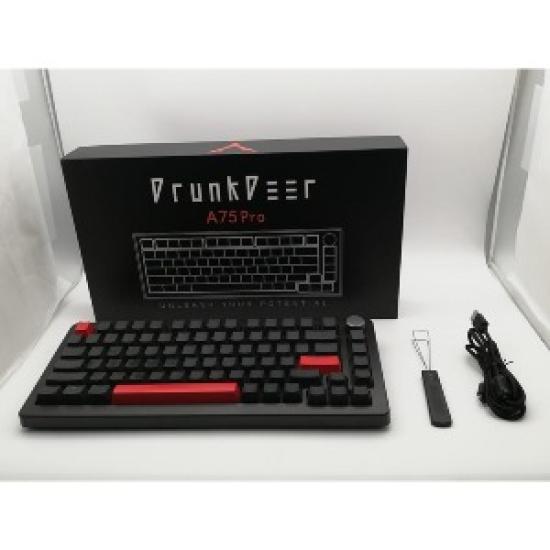 USED DrunkDeer A75 Pro HE Magnetic Switch Gaming Keyboard – Rapid Trigger Tactile (ANSI, A75P‑B0P05) чорний
USED DrunkDeer A75 Pro HE Magnetic Switch Gaming Keyboard – Rapid Trigger Tactile (ANSI, A75P‑B0P05) чорний