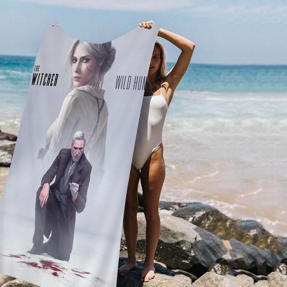 The W-Witchers 3 W-Wild Hunt Game Microfiber Printed Beach Towel Mountain Climbing Yoga Beach Swimming Running Absorbent Towel W30*H60(CM)
The W-Witchers 3 W-Wild Hunt Game Microfiber Printed Beach Towel Mountain Climbing Yoga Beach Swimming Running Absorbent Towel W30*H60(CM)