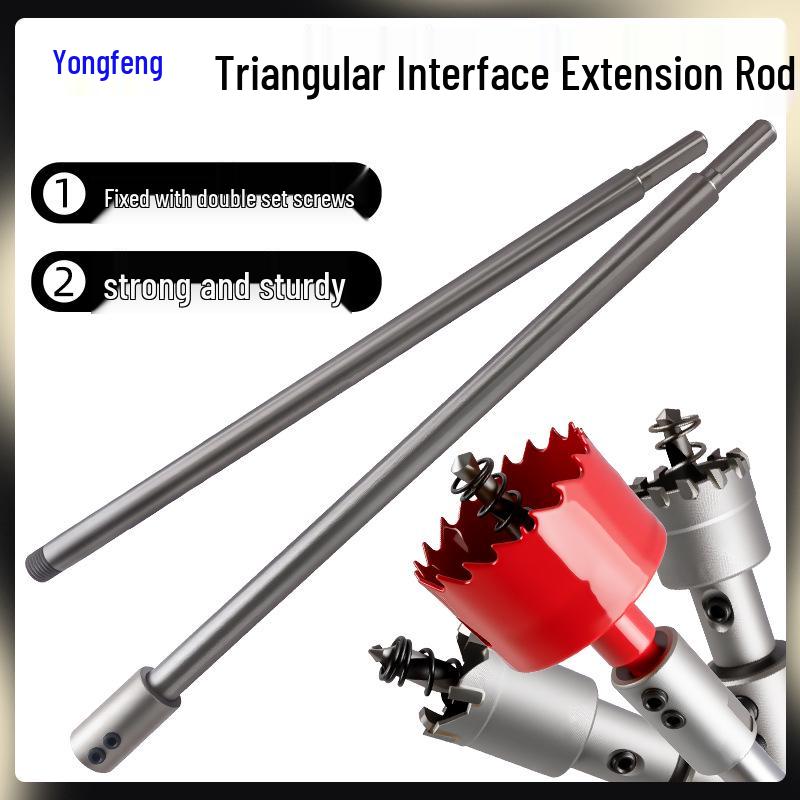 Біметалева трикутна свердлильна насадка-подовжувач з нержавіючої сталі для розширення отворів у деревообробці 150mm Extended Rod with Triangle Handle
Біметалева трикутна свердлильна насадка-подовжувач з нержавіючої сталі для розширення отворів у деревообробці 150mm Extended Rod with Triangle Handle