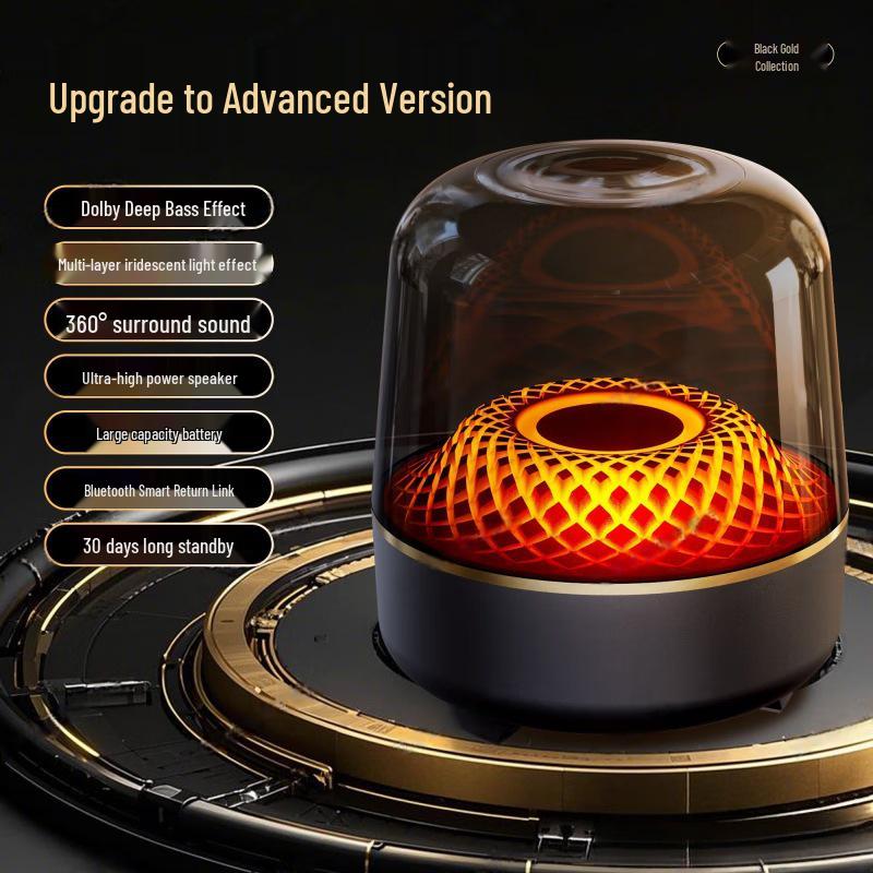 F7 Glass Bluetooth Speaker: Stylish Design, Premium Sound, and Ambient Lighting
F7 Glass Bluetooth Speaker: Stylish Design, Premium Sound, and Ambient Lighting