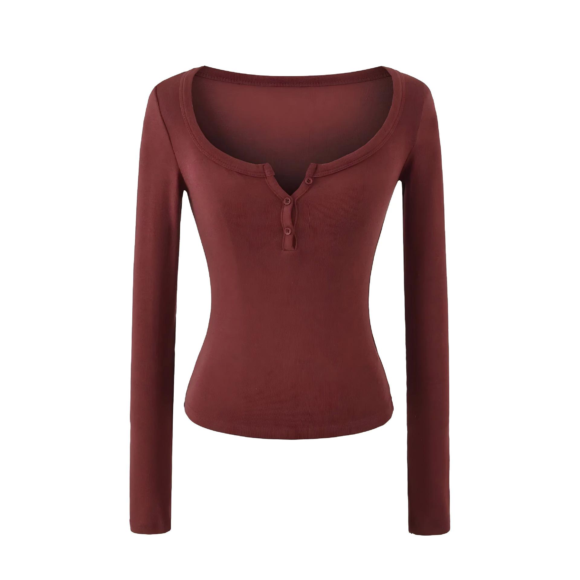 European Square Neck Off-Shoulder Cashmere Long Sleeve Slim Fit Top - Autumn/Winter Style Small
European Square Neck Off-Shoulder Cashmere Long Sleeve Slim Fit Top - Autumn/Winter Style Small