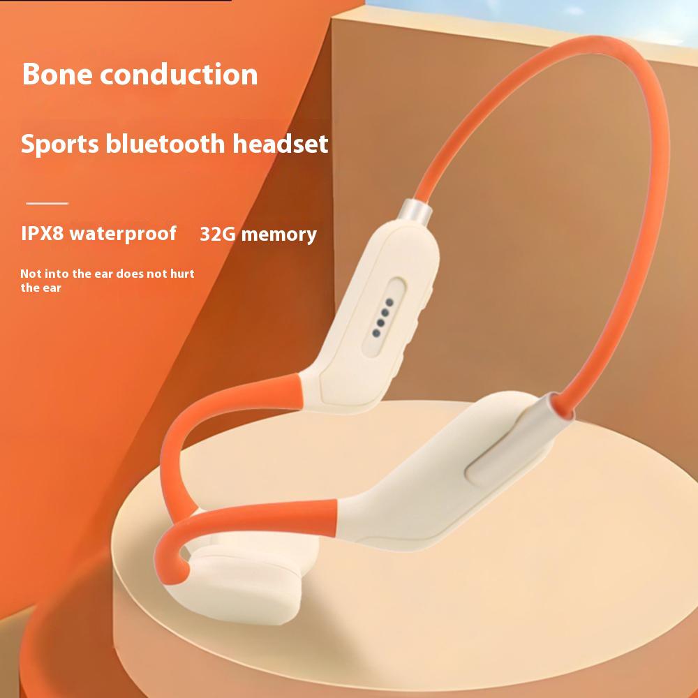 WY5 IPX8 Waterproof Bone Conduction Bluetooth-Compatible Headphones for Swimming Built In 32GB Memory A
WY5 IPX8 Waterproof Bone Conduction Bluetooth-Compatible Headphones for Swimming Built In 32GB Memory A