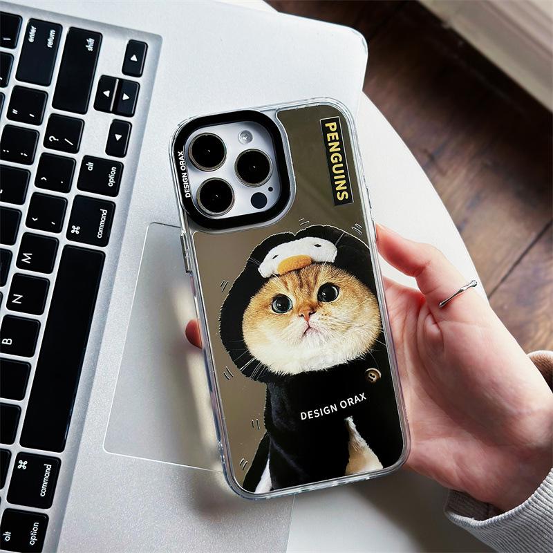 Zhitai Mirror Apple Phone Case for iPhone 15 Pro 16 Pro Max, 14, 12 - Creative 3-in-1 Design iPhone 13
Zhitai Mirror Apple Phone Case for iPhone 15 Pro 16 Pro Max, 14, 12 - Creative 3-in-1 Design iPhone 13
