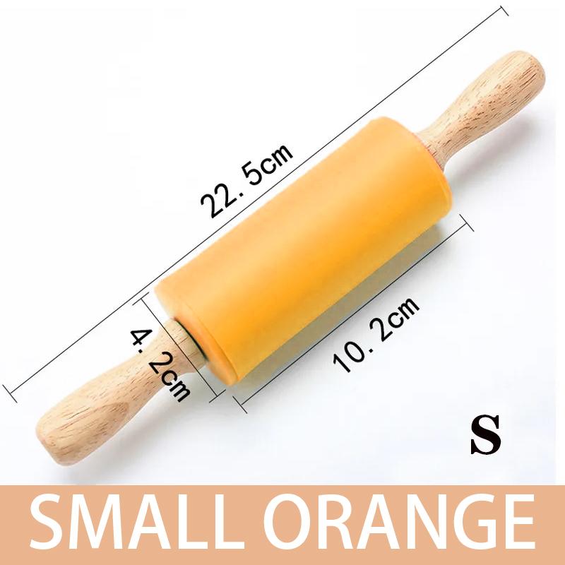 Антипригарная силиконовая скалка с деревянной ручкой, валик для теста и муки, кухонный инструмент для выпечки, инструмент для приготовления пасты, теста для печенья
Антипригарная силиконовая скалка с деревянной ручкой, валик для теста и муки, кухонный инструмент для выпечки, инструмент для приготовления пасты, теста для печенья