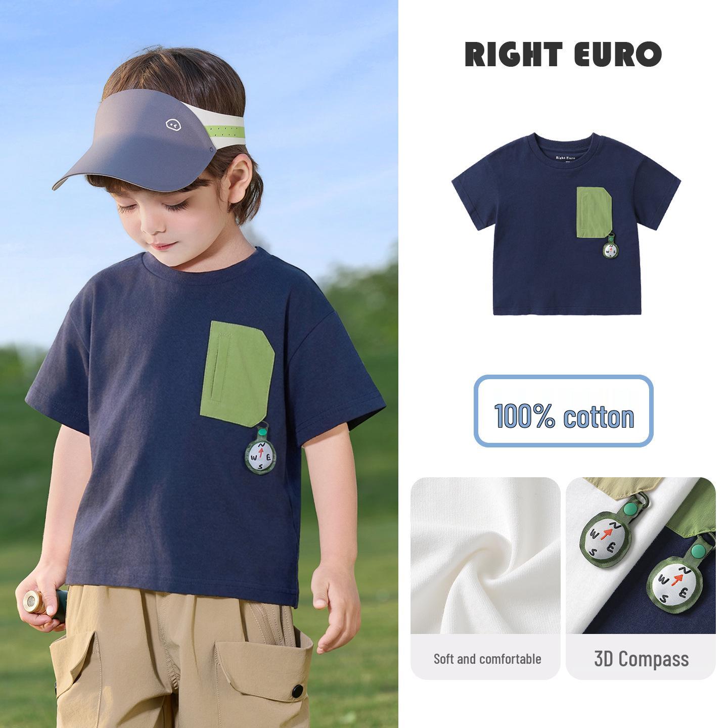 2026 Summer Boys Pure Cotton Short-Sleeve T-Shirt for Kids and Toddlers 100cm
2026 Summer Boys Pure Cotton Short-Sleeve T-Shirt for Kids and Toddlers 100cm
