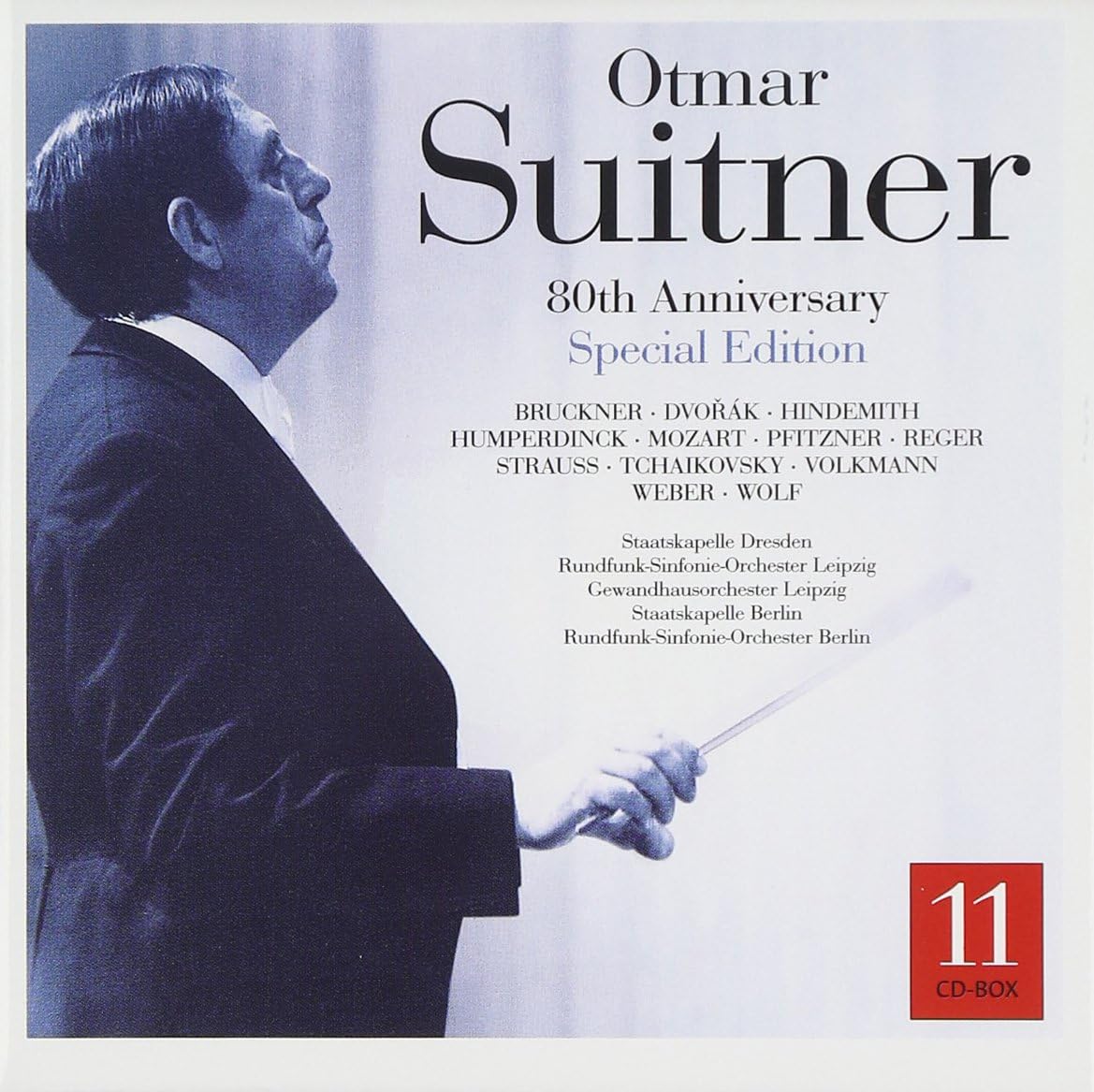 CD VARIOUS - Suitner: 80th Anniversary 000242CCC CORONA CLASSIC Germany Classical Used
CD VARIOUS - Suitner: 80th Anniversary 000242CCC CORONA CLASSIC Germany Classical Used