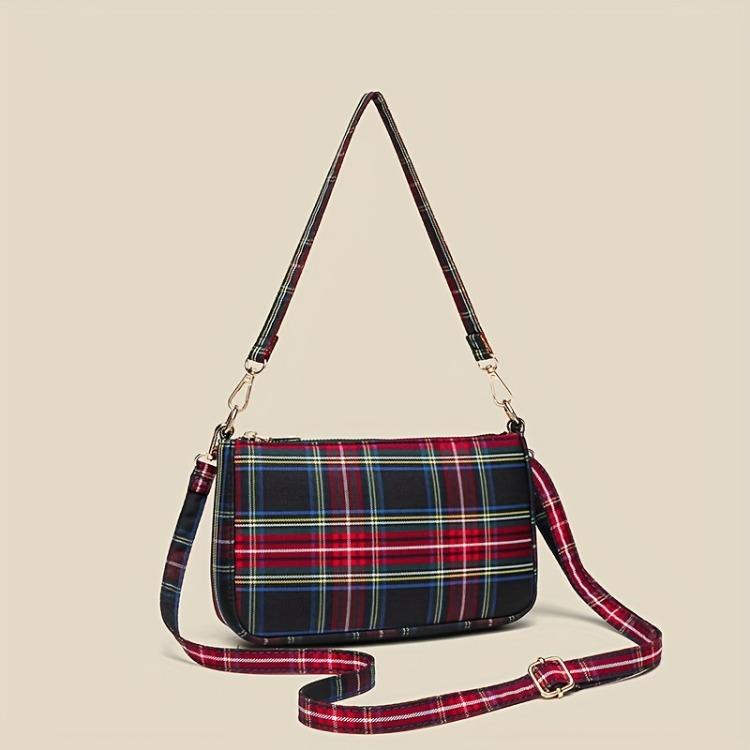 Internet celebrity plaid croissant armpit bag handbag female темно-синього кольору
Internet celebrity plaid croissant armpit bag handbag female темно-синього кольору