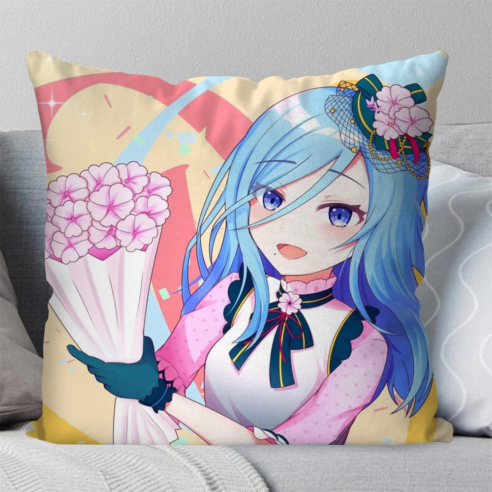 Hinomori Shizuku Animation Game P-Project S-Sekai Pillow Case Square Pillow Bedroom SofaCar Living Room Home Decoration 40X40 16x16Inch
Hinomori Shizuku Animation Game P-Project S-Sekai Pillow Case Square Pillow Bedroom SofaCar Living Room Home Decoration 40X40 16x16Inch