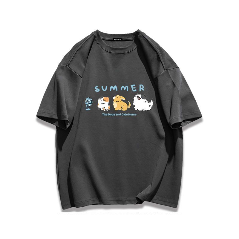 Korean Version of Versatile Cute Cat Print Shortsleeved Tshirt Womens Summer Loose Ins Foreign Style Halfsleeved Top 4XL
Korean Version of Versatile Cute Cat Print Shortsleeved Tshirt Womens Summer Loose Ins Foreign Style Halfsleeved Top 4XL