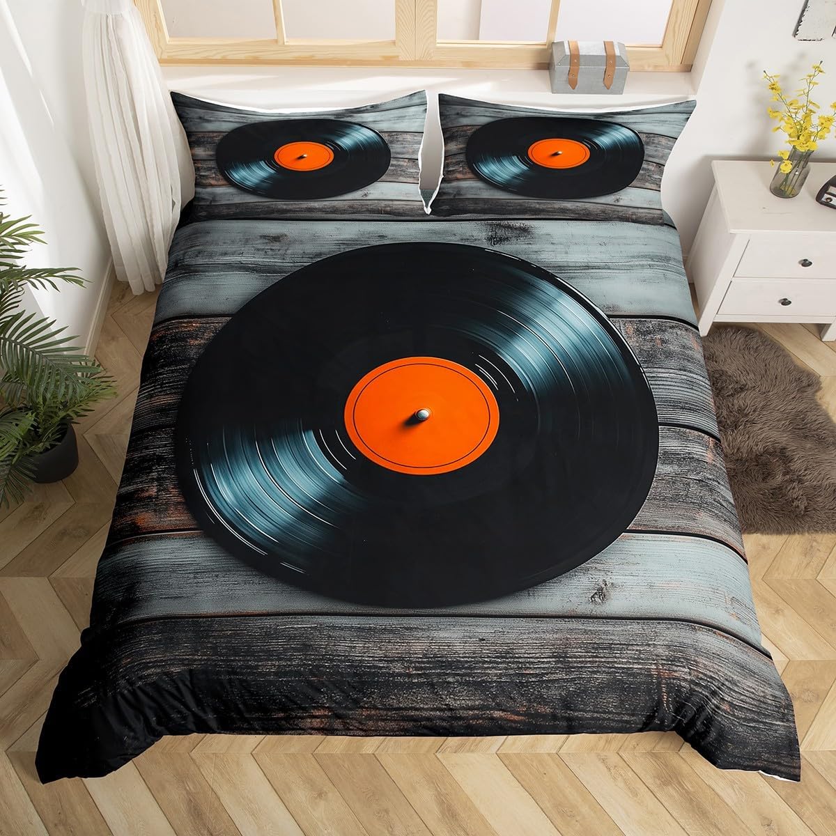 80s 90s Comforter Cover Full Vintage Cassette Tape Vinyl Record Memphis Bedding Set Hippie Music Duvet Cover Geometric Bed Set EU Single(135*200cm)3pcs
80s 90s Comforter Cover Full Vintage Cassette Tape Vinyl Record Memphis Bedding Set Hippie Music Duvet Cover Geometric Bed Set EU Single(135*200cm)3pcs