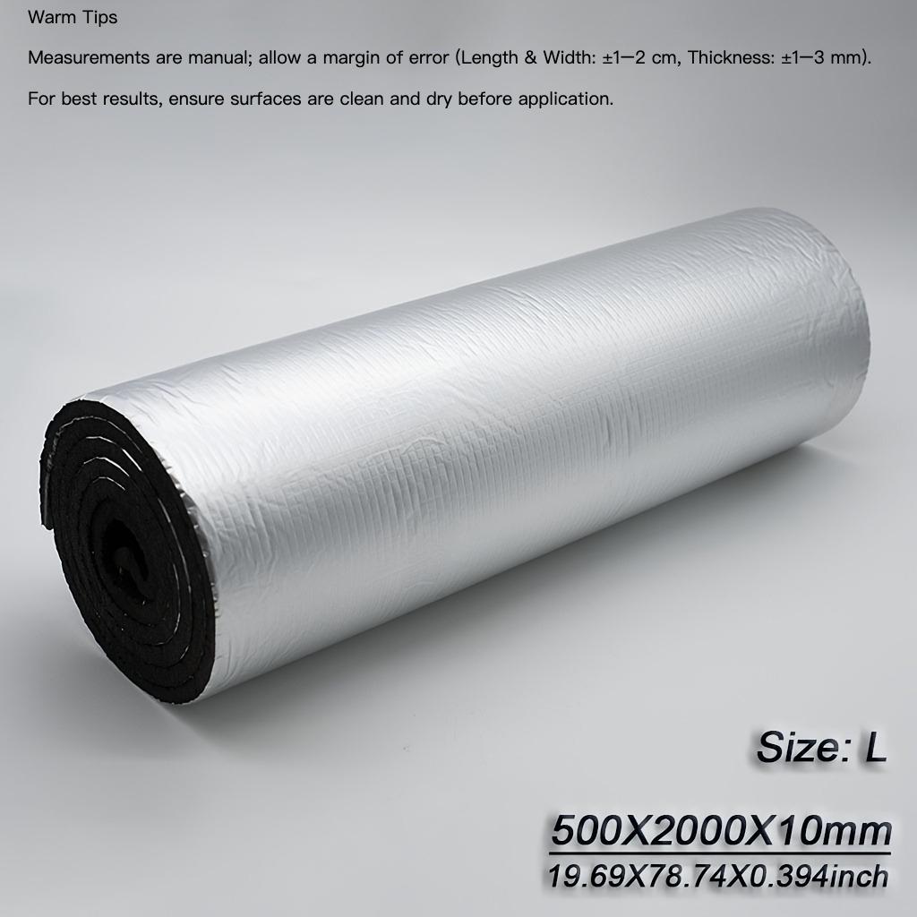 10mm Car Soundproofing Heat Insulation Cotton Roll Heatproof Soundproof Noise Reduction for RV Foam Floor Roof Pipe Insulation
10mm Car Soundproofing Heat Insulation Cotton Roll Heatproof Soundproof Noise Reduction for RV Foam Floor Roof Pipe Insulation