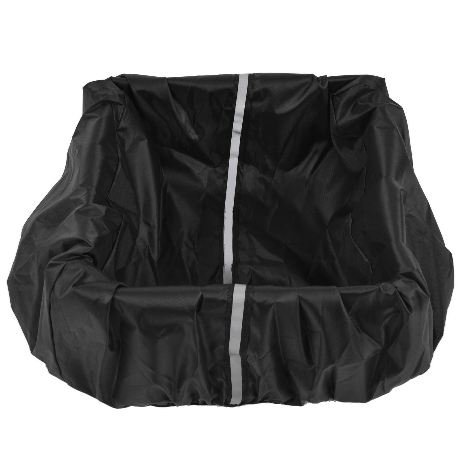 Bike Basket Cover Black Snow Defence Waterproof Dustproof Lightweight Reflect Light Bike Basket
Bike Basket Cover Black Snow Defence Waterproof Dustproof Lightweight Reflect Light Bike Basket