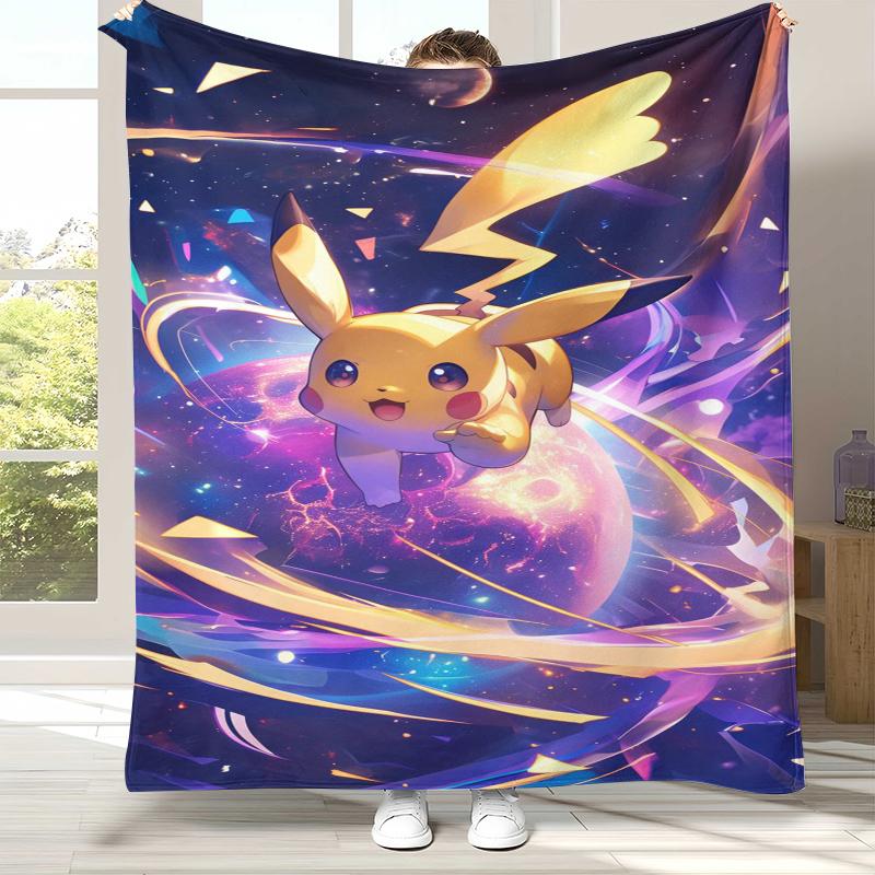 Kawaii Pokemon Pikachu Cartoon Flannel Blanket,Ultra Soft Warm Plush Throw for Home Bedroom Bed Sofa Cover Office Camping gift 75x90cm
Kawaii Pokemon Pikachu Cartoon Flannel Blanket,Ultra Soft Warm Plush Throw for Home Bedroom Bed Sofa Cover Office Camping gift 75x90cm
