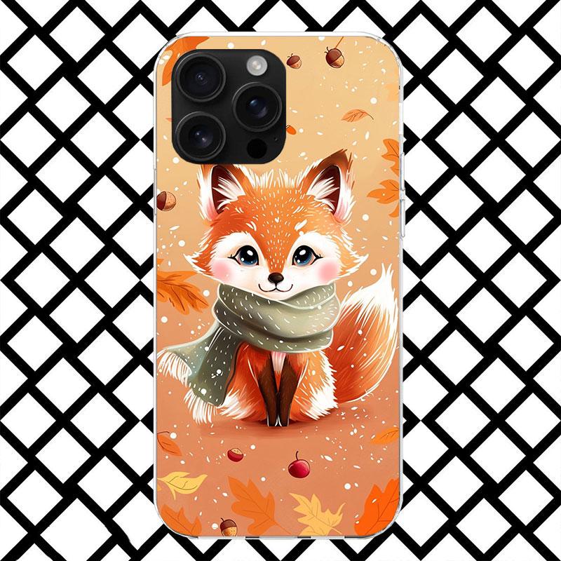 Animal Fox Phone Case for iPhone 17 Air 16 16E 15 14 Plus 13 Mini 12 11 Pro Max 7 8 + SE 2020 Soft Cover Fundas 17 Air 16 16E 15 iPhone 13 Pro Max
Animal Fox Phone Case for iPhone 17 Air 16 16E 15 14 Plus 13 Mini 12 11 Pro Max 7 8 + SE 2020 Soft Cover Fundas 17 Air 16 16E 15 iPhone 13 Pro Max