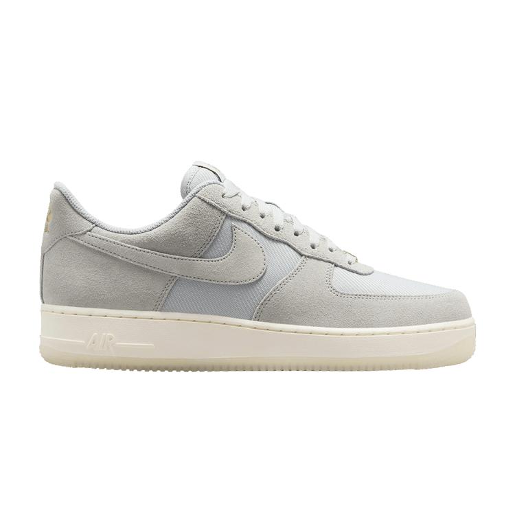 Nike Кроссовки Air Force 1 07 LV8 Light Smoke Grey Gold Unisex Sneakers Metallic-Gold Pale-Ivory FZ5222-001 38.5
