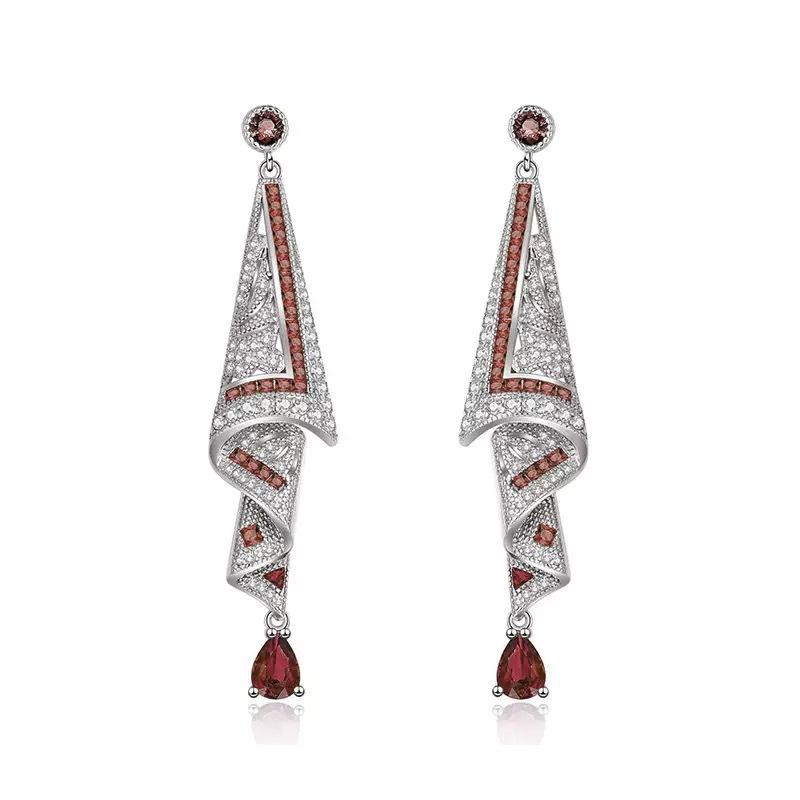 Blue Teardrop Rhinestone Earrings Niche Design Versatile Elegant High End Fashion Light Luxury Drop Earrings For Women красный
Blue Teardrop Rhinestone Earrings Niche Design Versatile Elegant High End Fashion Light Luxury Drop Earrings For Women красный