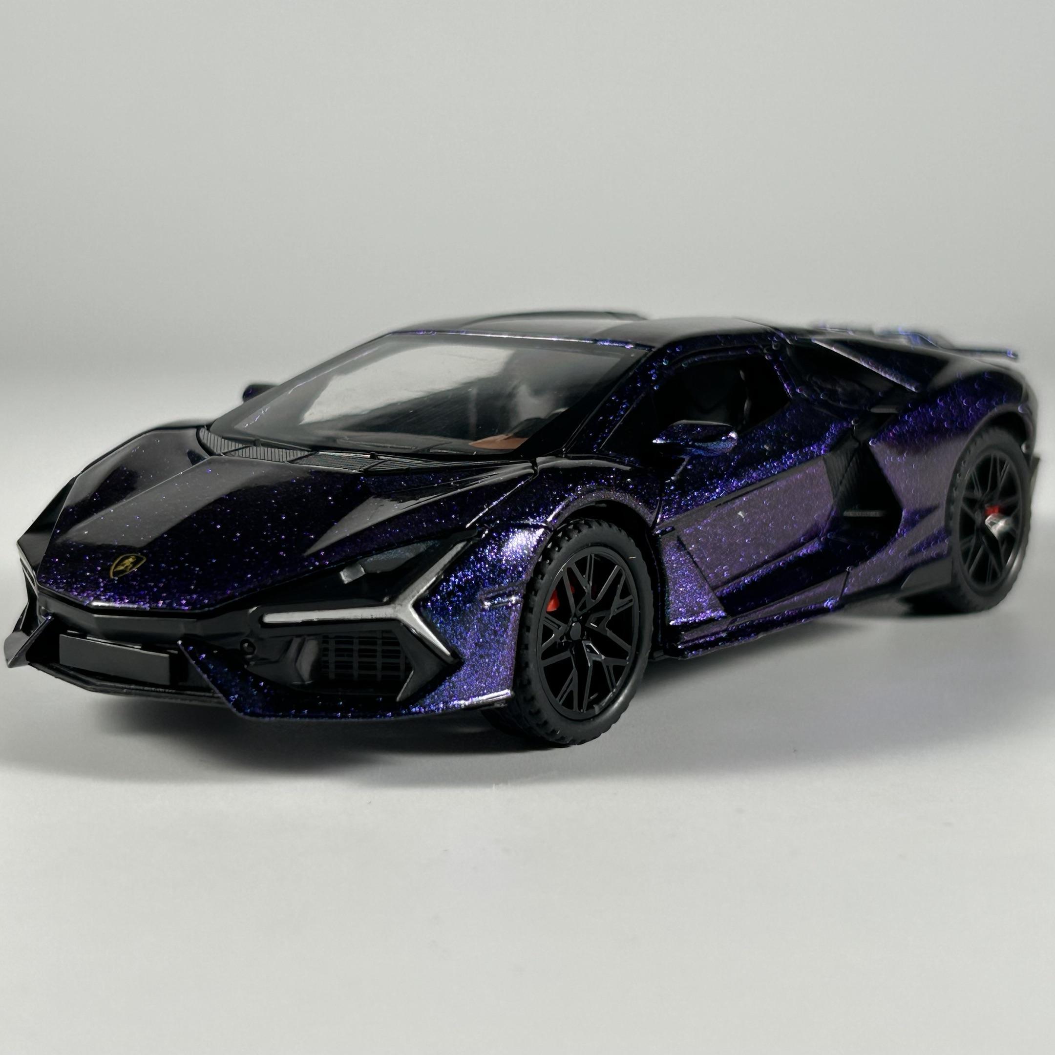 1:32 Lamborghini Revuelto Supercar Alloy Metal Diecast Model Car Sound & Light Pull Back Collection Children Toys Holiday Gifts фіолетовий
1:32 Lamborghini Revuelto Supercar Alloy Metal Diecast Model Car Sound & Light Pull Back Collection Children Toys Holiday Gifts фіолетовий