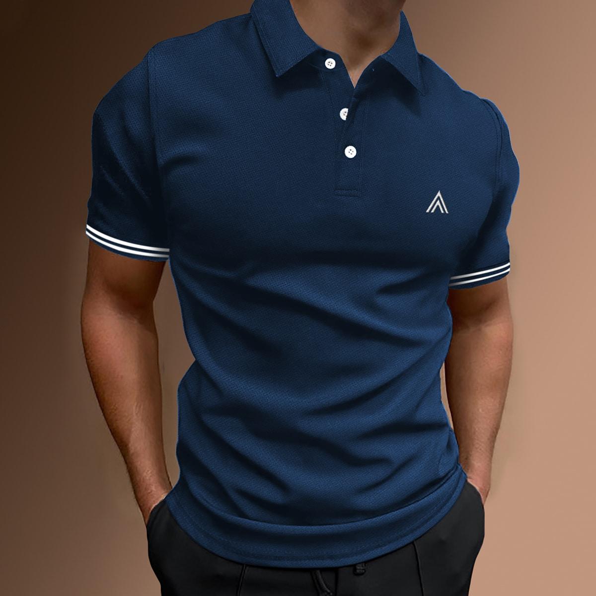 Европейская модная одежда Мужские рубашки поло с коротким рукавом Повседневная работа S чёрный
Европейская модная одежда Мужские рубашки поло с коротким рукавом Повседневная работа S чёрный