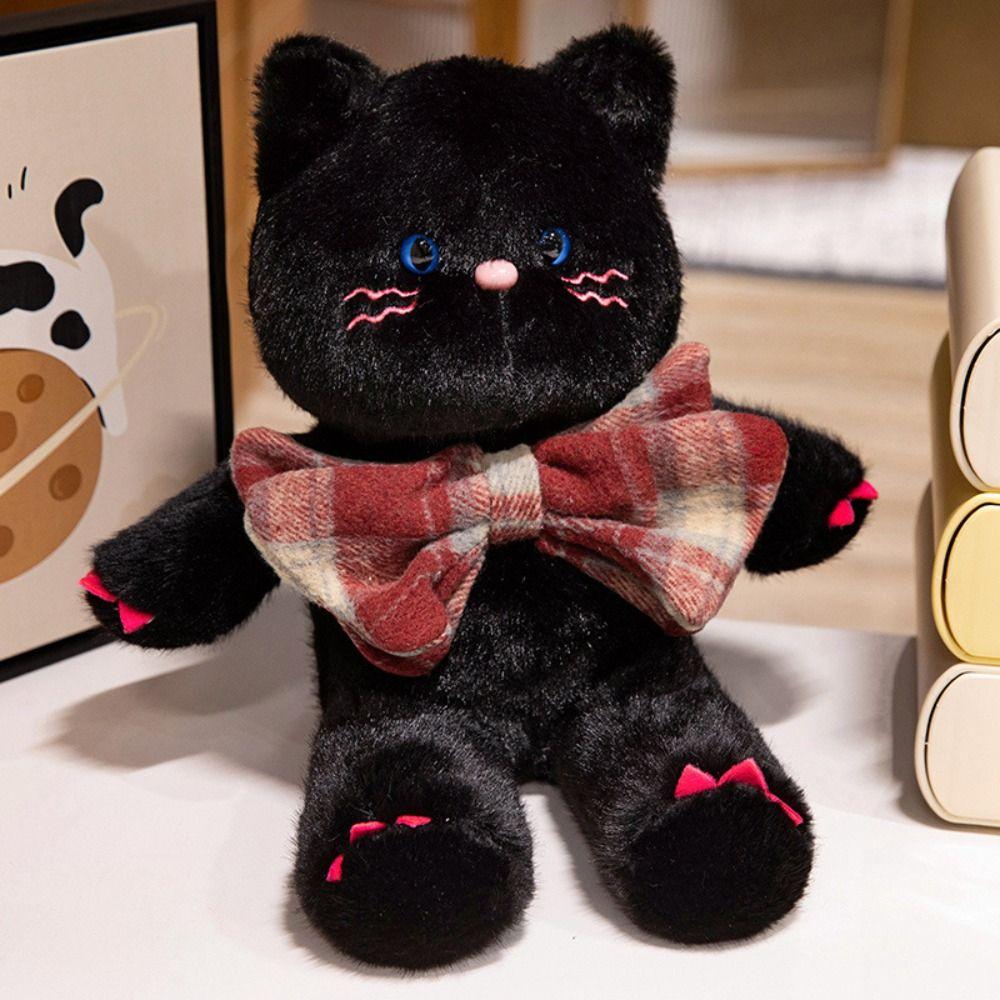 Soft Bow Kitten Plush Toys Fluffy Chubby Kitten Stuffed Toy Cute Big Bow Cat Doll Kids Gifts коричневий
Soft Bow Kitten Plush Toys Fluffy Chubby Kitten Stuffed Toy Cute Big Bow Cat Doll Kids Gifts коричневий