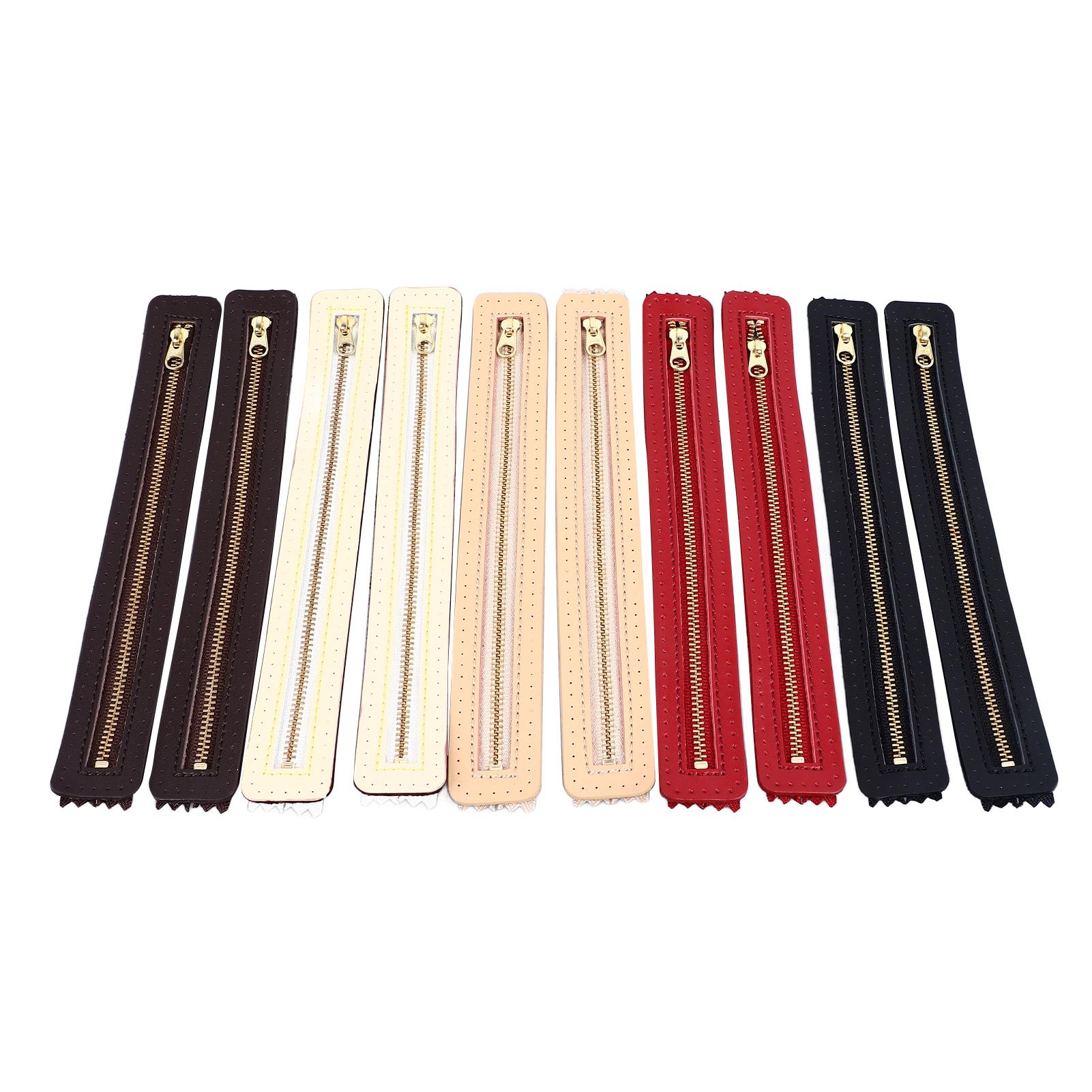 10pcs DIY Leather Zipper Fashionable Casual Simple Style Genuine Leather Zipper for Bags Clothing
10pcs DIY Leather Zipper Fashionable Casual Simple Style Genuine Leather Zipper for Bags Clothing