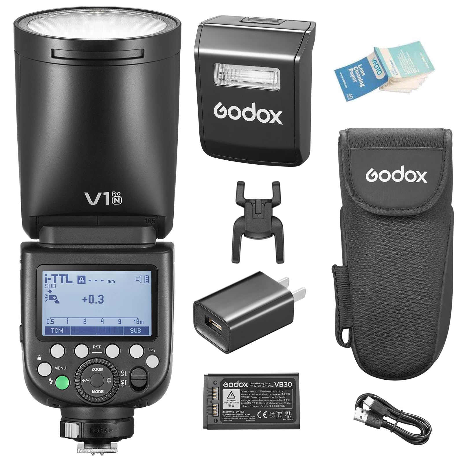 Авторизована відповідність GODOX Flash Strobe 76WS HSS High Speed Sync Speedlite Wireless Round Head Strobe Seconds Time Recycling Nikon Nikon D5 D850 D750
Авторизована відповідність GODOX Flash Strobe 76WS HSS High Speed Sync Speedlite Wireless Round Head Strobe Seconds Time Recycling Nikon Nikon D5 D850 D750