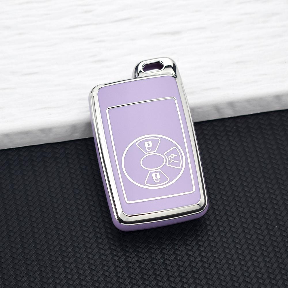 Soft Silvery TPU Key Case Cover for Toyota Camry Corolla Avalon Yaris Remote 3 Button Key Holder Protector Key Chain Accessories
Soft Silvery TPU Key Case Cover for Toyota Camry Corolla Avalon Yaris Remote 3 Button Key Holder Protector Key Chain Accessories