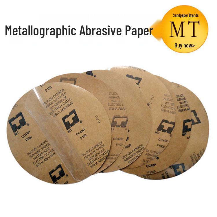 Waterproof Metallographic Sandpaper 250/300mm - No Glue, Fine Grit for Metal Polishing & Testing
Waterproof Metallographic Sandpaper 250/300mm - No Glue, Fine Grit for Metal Polishing & Testing