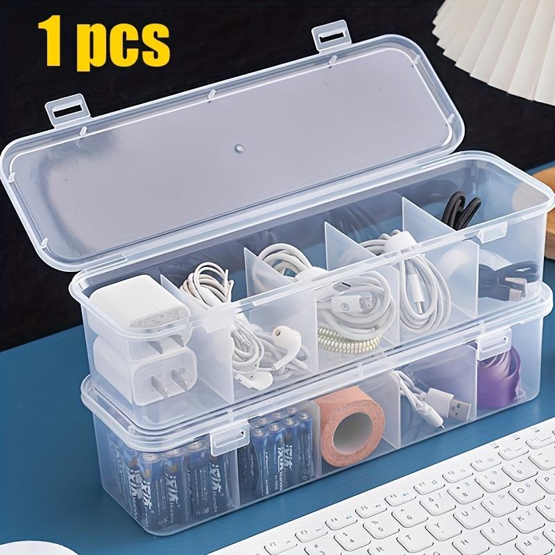 Large Capacity Cable Management Box with Lid Multipurpose Plastic Storage File Box Rectangle Organizer Home Desk Organization прозрачный
Large Capacity Cable Management Box with Lid Multipurpose Plastic Storage File Box Rectangle Organizer Home Desk Organization прозрачный