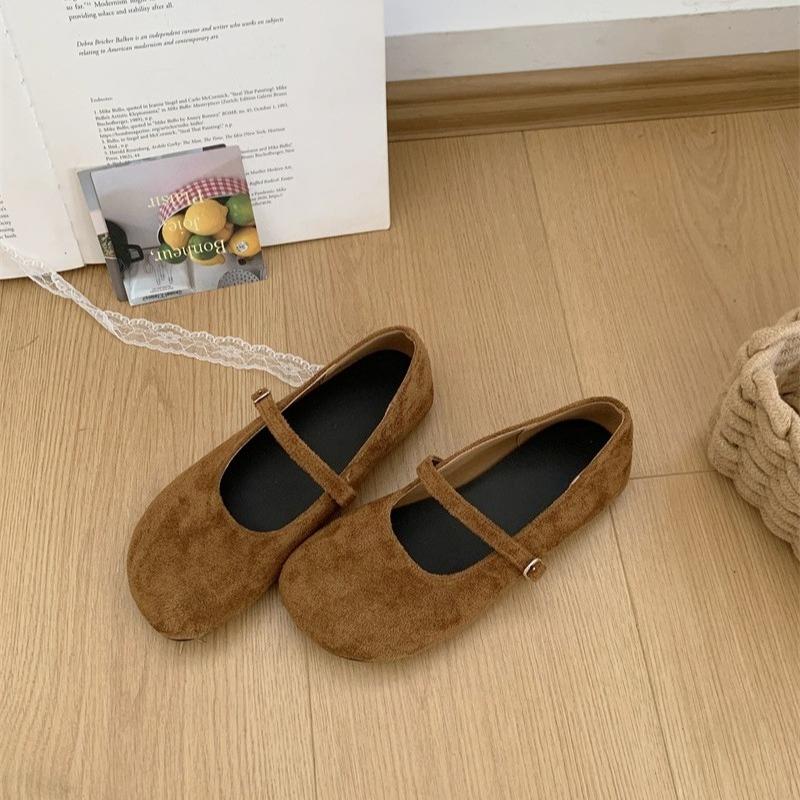 Модный осенний дизайн Женские уютные туфли Мэри Джейн Лаконичные туфли с мелким круглым носком Женские удобные туфли на плоской подошве 35 жёлтый
Модный осенний дизайн Женские уютные туфли Мэри Джейн Лаконичные туфли с мелким круглым носком Женские удобные туфли на плоской подошве 35 жёлтый