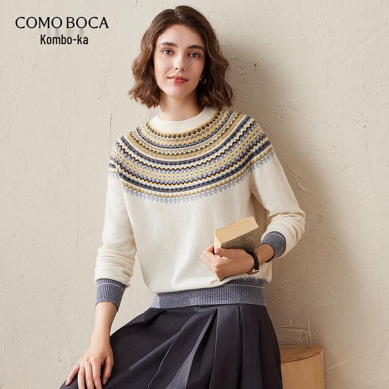 Женский джемпер Kommon Boca в стиле ретро, жаккардовый, из чистого кашемира, с круглым вырезом 2XL
Женский джемпер Kommon Boca в стиле ретро, жаккардовый, из чистого кашемира, с круглым вырезом 2XL
