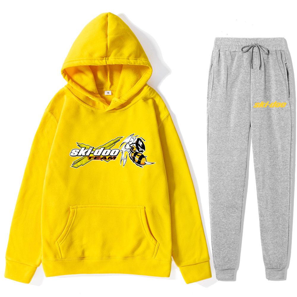 Autumn Winter Ski-Doo Team Logo Printed Hoodies Sweatpants Set Fashionable Casual Warm Sports Long Sleeved Pants Men s Sport Wear XL
Autumn Winter Ski-Doo Team Logo Printed Hoodies Sweatpants Set Fashionable Casual Warm Sports Long Sleeved Pants Men s Sport Wear XL