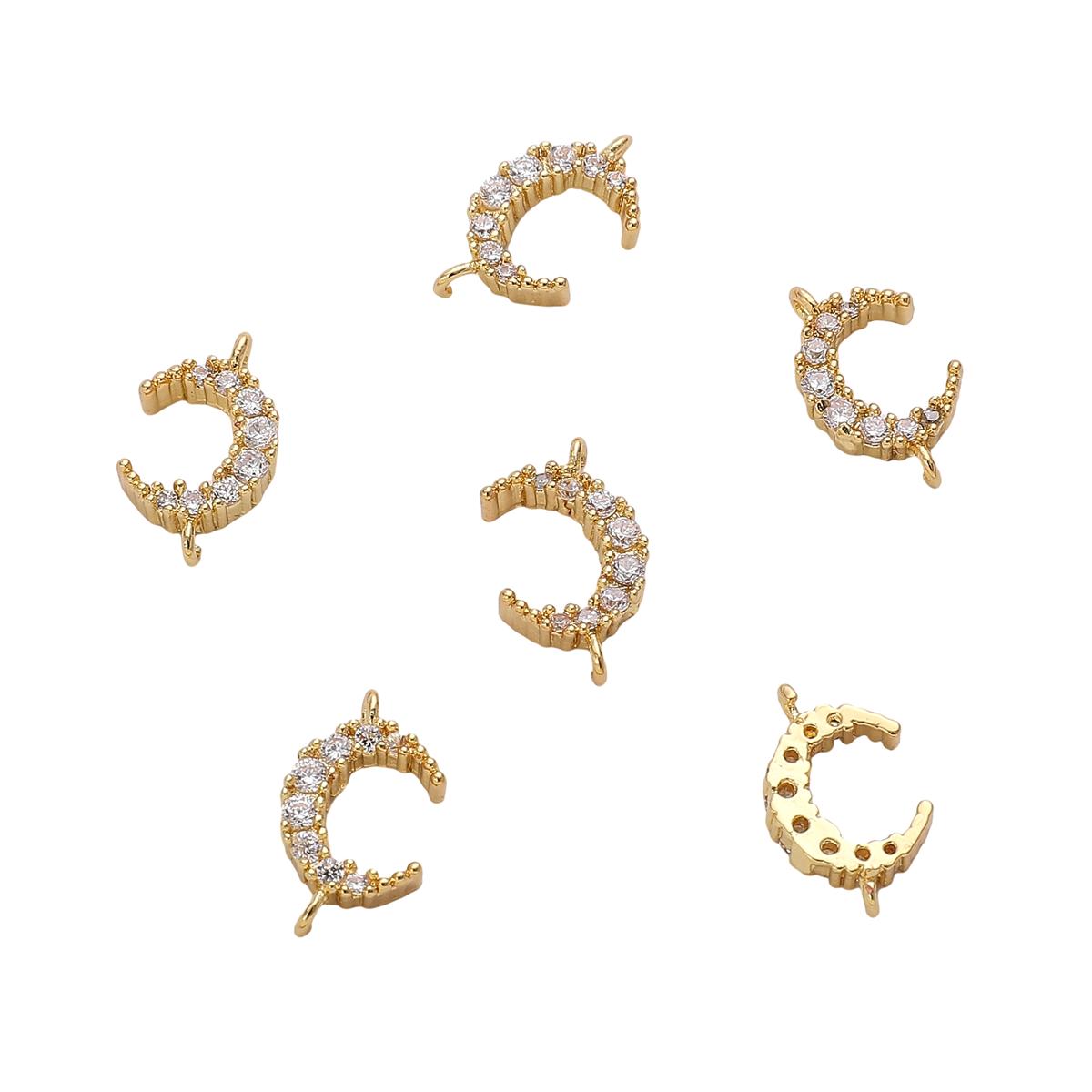 Медный микроинкрустированный циркон, открытый подвесной кулон с одной луной для изготовления ювелирных изделий своими руками, аксессуары для рукоделия 9x15mm
Медный микроинкрустированный циркон, открытый подвесной кулон с одной луной для изготовления ювелирных изделий своими руками, аксессуары для рукоделия 9x15mm