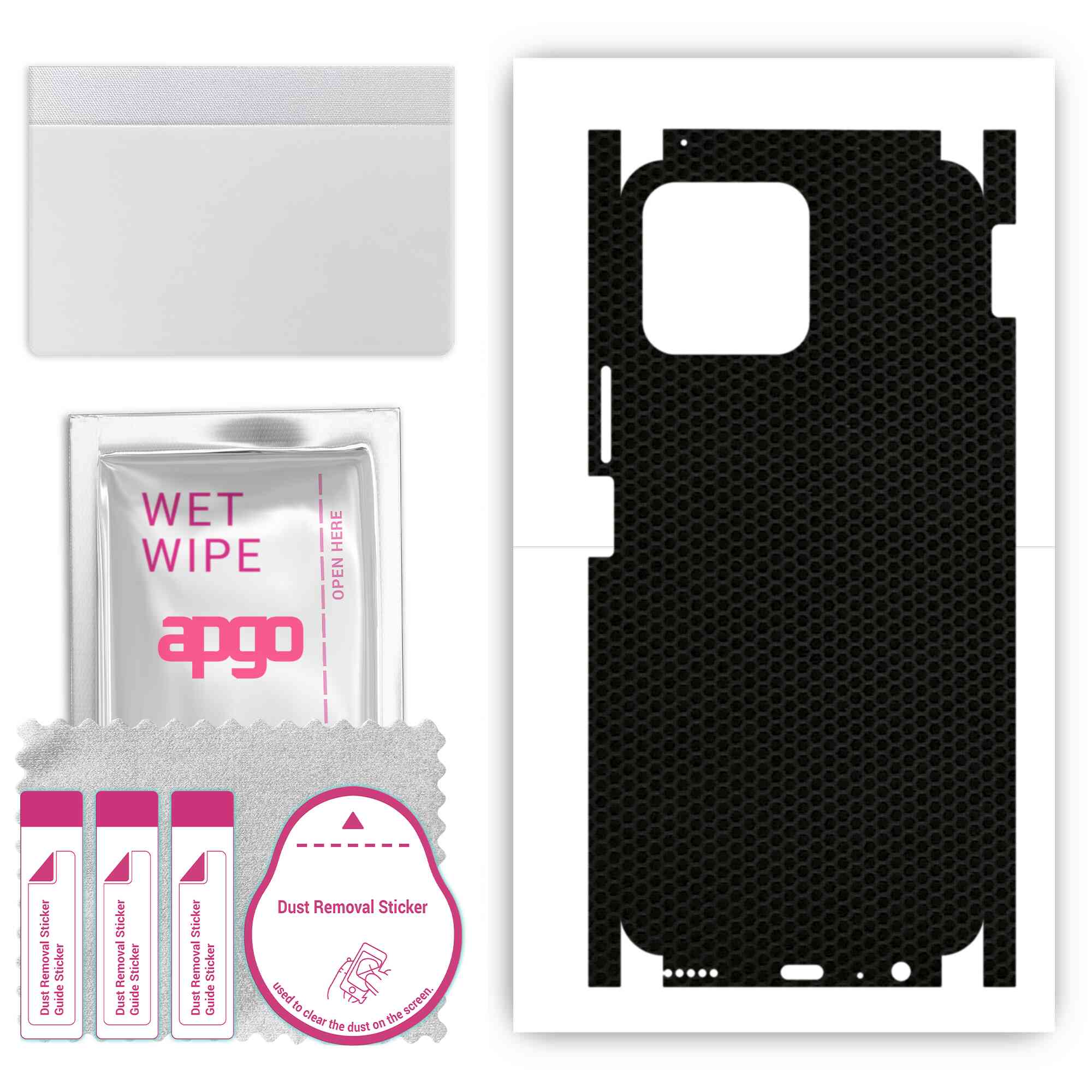 apgo Protective Skin Sticker for the back+sides compatible with Honor X8, Full Wrap Film, Foil, Vinyl - Pattern Matrix
apgo Protective Skin Sticker for the back+sides compatible with Honor X8, Full Wrap Film, Foil, Vinyl - Pattern Matrix