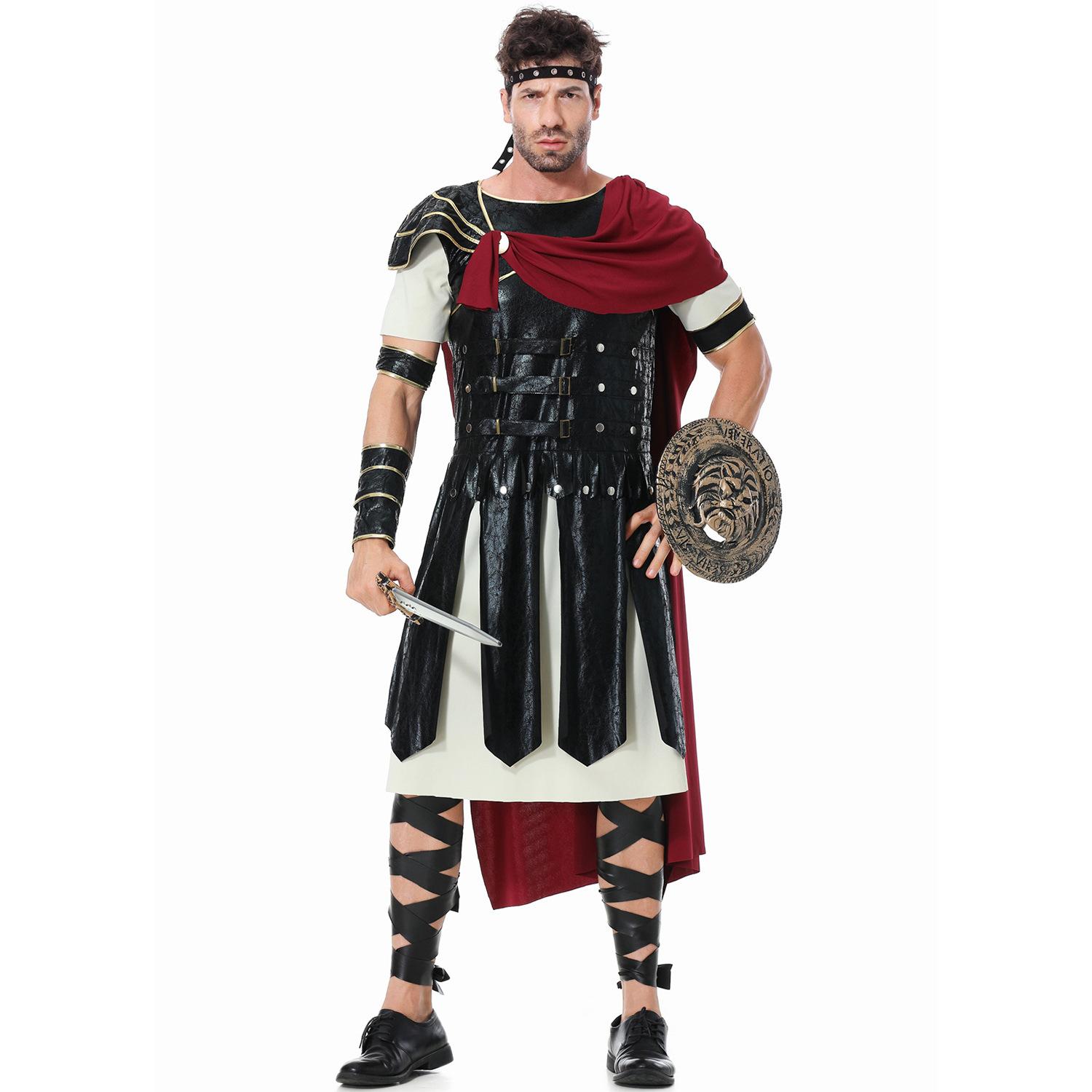 Medieval Roman Spartan warrior costume, prince warrior costume, Halloween costume, gladiator uniform M
Medieval Roman Spartan warrior costume, prince warrior costume, Halloween costume, gladiator uniform M