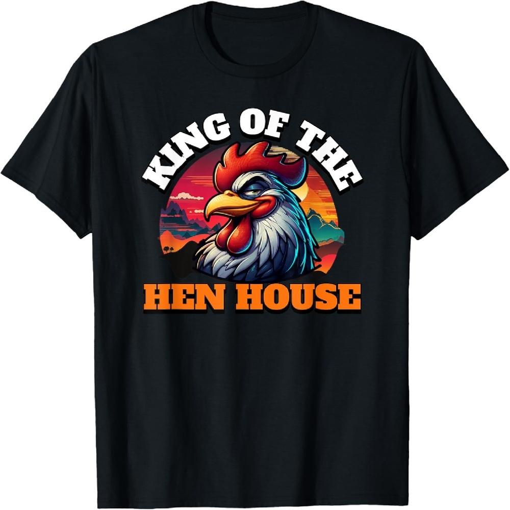 Funny Rooster King Of The Hen House T-Shirt - Black, Small, Unisex-Adult, Short Sleeve, T-Shirt XXXXXL чёрный
Funny Rooster King Of The Hen House T-Shirt - Black, Small, Unisex-Adult, Short Sleeve, T-Shirt XXXXXL чёрный