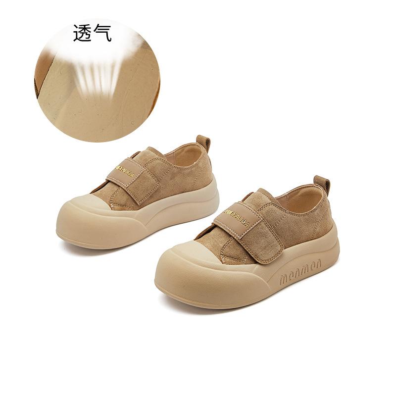 Кожаные туфли для женщин 2025 года, весна, новые туфли на липучках в стиле ретро, повседневные туфли на платформе белого цвета, универсальные туфли 35
Кожаные туфли для женщин 2025 года, весна, новые туфли на липучках в стиле ретро, повседневные туфли на платформе белого цвета, универсальные туфли 35