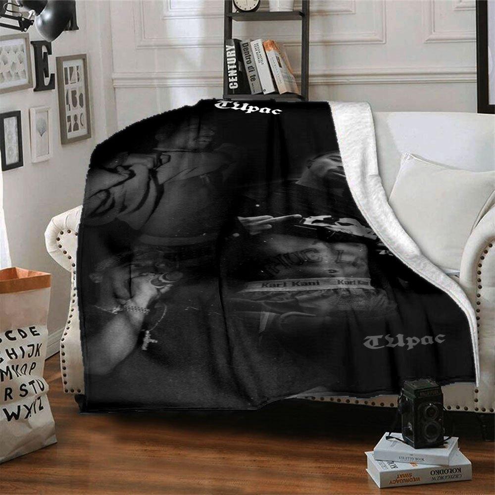 1pc 2PacHip-Hop Blanket Soft Lightweight All-Season Multi-Purpose Throw for Sofa, Bed, Office & Picnics, French Style with Iconic Album Art D54 80cmx120cm(31inx47in)
1pc 2PacHip-Hop Blanket Soft Lightweight All-Season Multi-Purpose Throw for Sofa, Bed, Office & Picnics, French Style with Iconic Album Art D54 80cmx120cm(31inx47in)