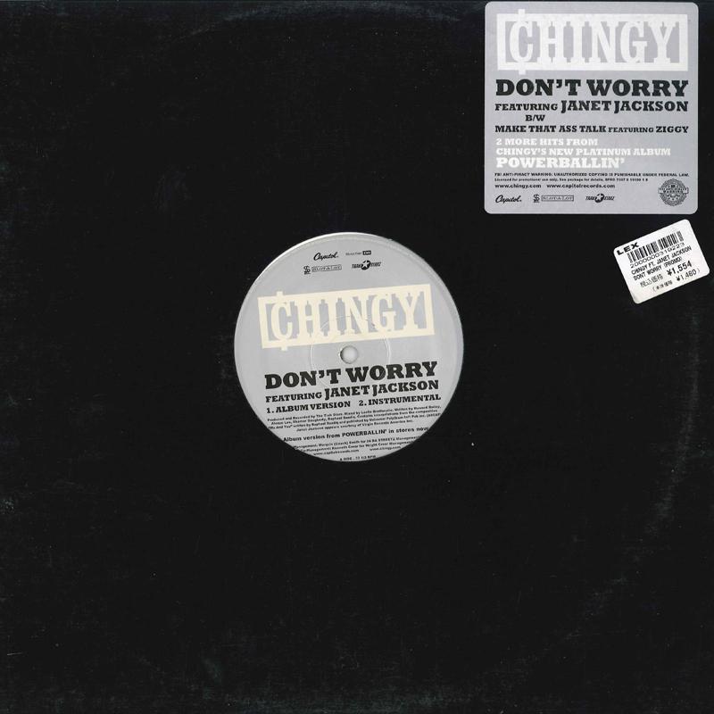 12inch Record CHINGY - Don t Worry Y724387252011 CAPITOL 2001 US Rap & Hip-Hop/R&B Used
12inch Record CHINGY - Don t Worry Y724387252011 CAPITOL 2001 US Rap & Hip-Hop/R&B Used
