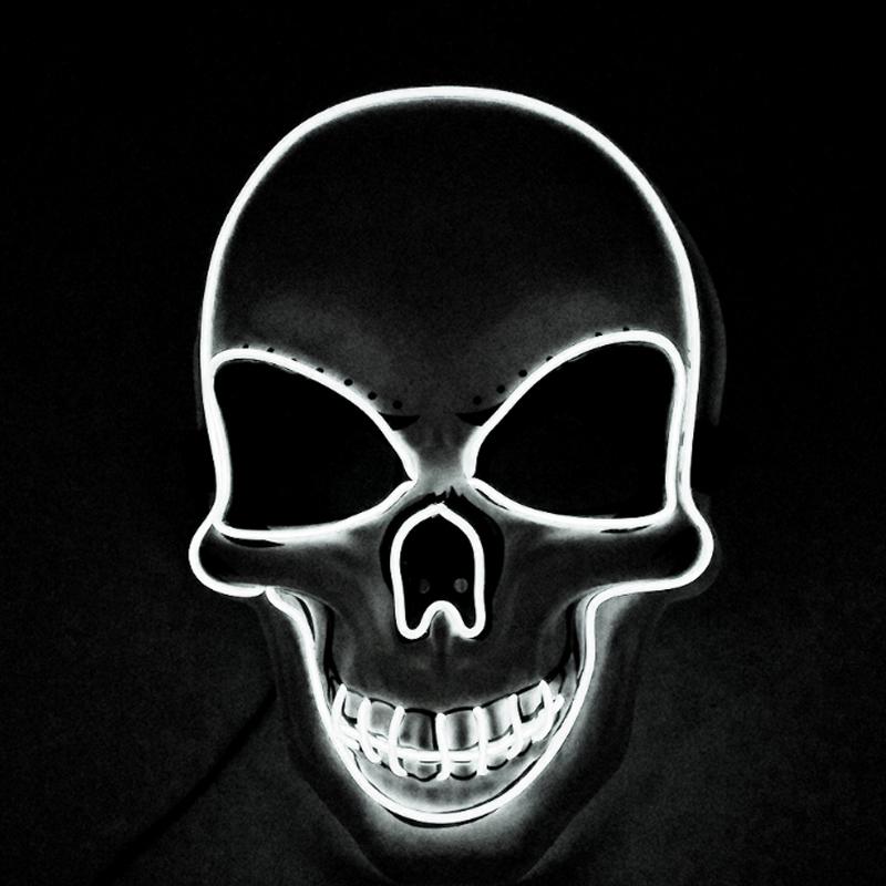 Halloween Carnival LED light up Party Mask Terrifying LED Illumination Skull Mask horror haunted house decoration props белый
Halloween Carnival LED light up Party Mask Terrifying LED Illumination Skull Mask horror haunted house decoration props белый