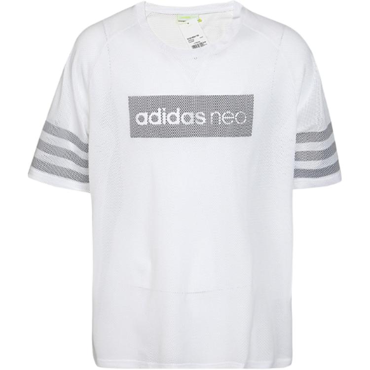 Adidas Neo Повседневная Серия Футболка Модная Универсальная с Коротким Рукавом и Круглым Вырезом Мужские Топы Белый BR8467 XL
Adidas Neo Повседневная Серия Футболка Модная Универсальная с Коротким Рукавом и Круглым Вырезом Мужские Топы Белый BR8467 XL